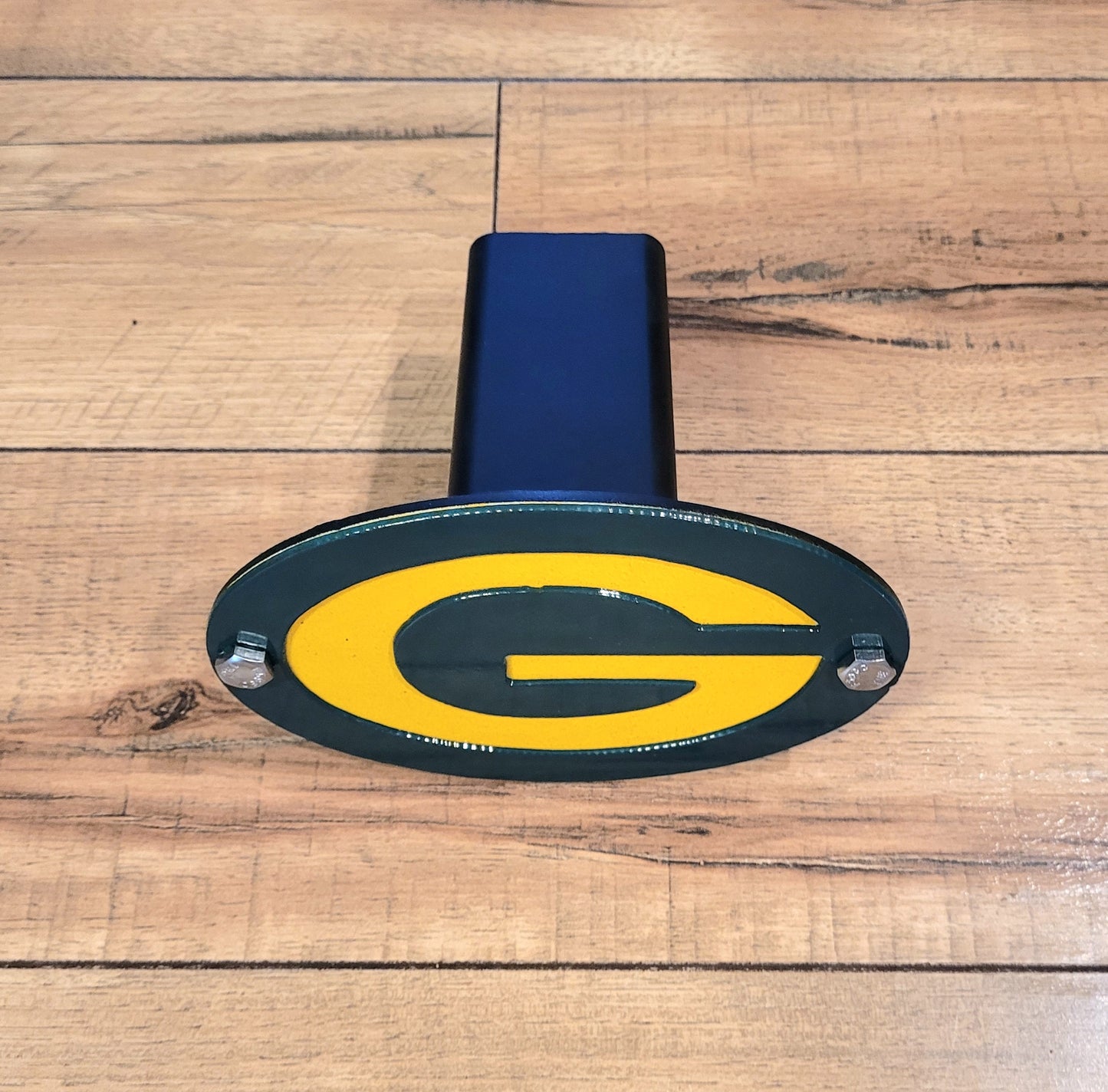 3 - Green Bay logo hitch cover