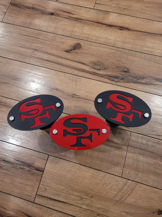 3 - San Francisco 49ers hitch covers